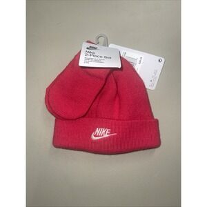 Nike Baby Girls 2 Pc Boggin&gloves Set 12-24mo